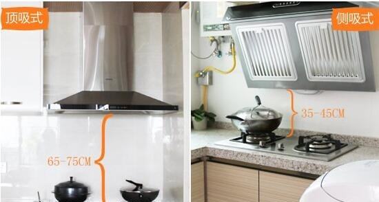 油煙機與燃氣灶的距離