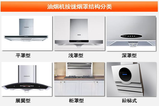 油煙機(jī)攏煙罩結(jié)構(gòu)
